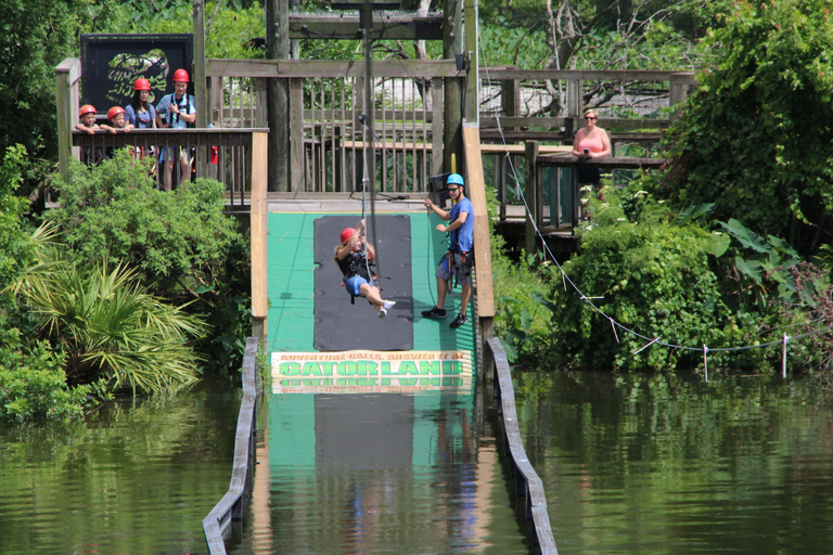 Orlando: Gatorland Zipline Adventure z całodniowym wstępem do parku