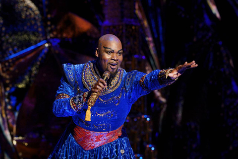 Ciudad de Nueva York Aladdin en Broadway Ticket de entradaBalcón trasero