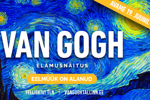 Van Gogh Immersive Exhibition Entry Ticket in Tallinn
