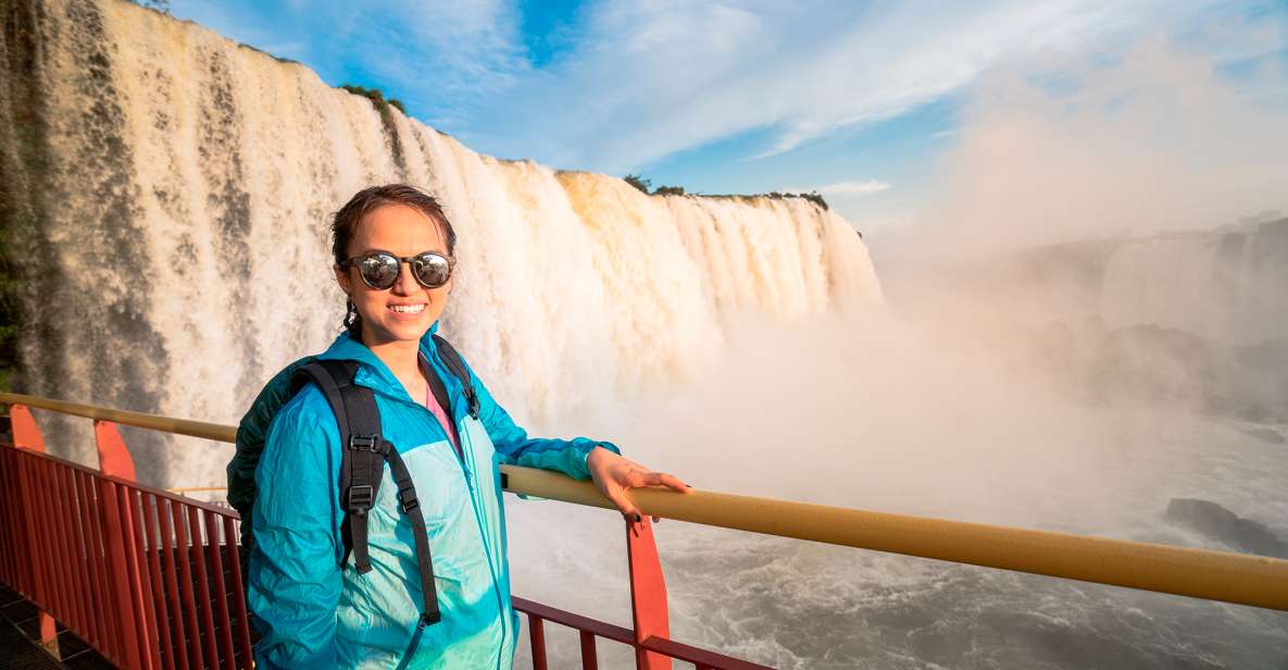 From Puerto Iguazu: Argentina & Brazil Sides of Iguazu Falls
