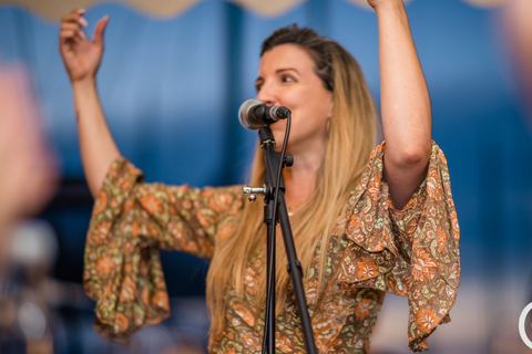 Korfu: Live jazzmusik på vingården