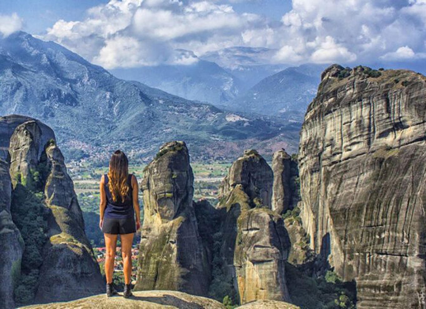 Athen: Dagsudflugt til Meteora-klostrene med huler og frokost