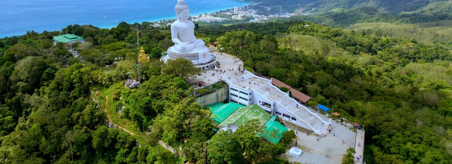 Les temps forts de Phuket : le Grand Bouddha, Wat Chalong et la vieille ville