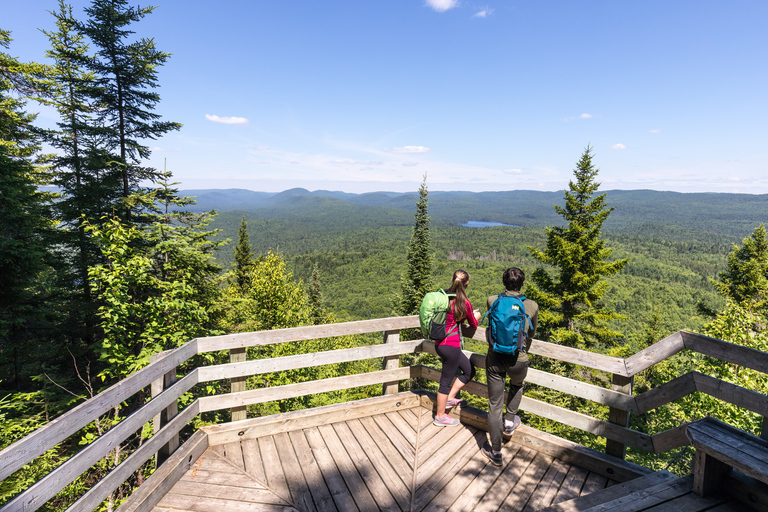 Depuis Montréal : randonnée au parc du Mont-Tremblant