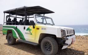 Noord: Arikok National Park Jeep Tour with Baby Beach Visit
