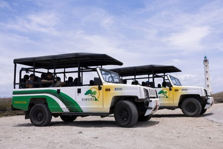 Noord: Arikok National Park Jeep Tour with Baby Beach Visit