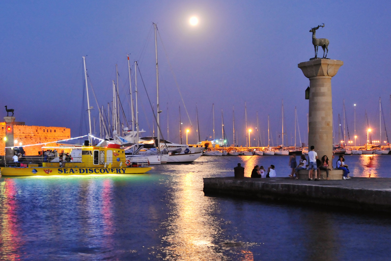 Rhodes Town: Yellow Submarine Cruise with Underwater Views