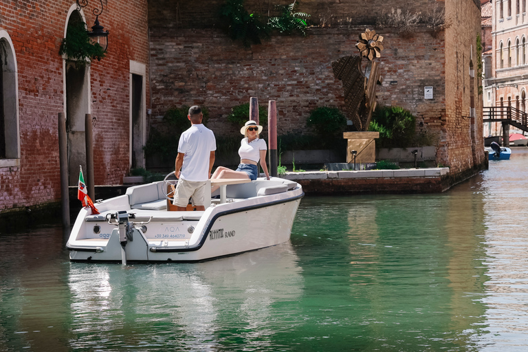 Venice: Hidden Canals on Electric Boat Private Group