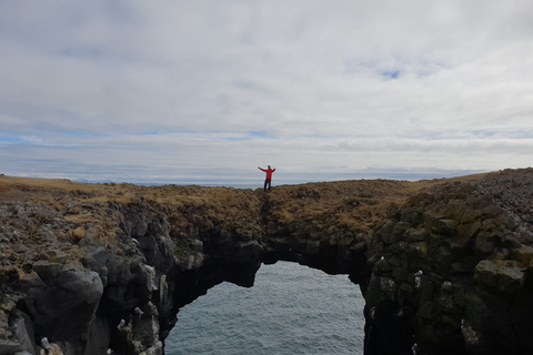 Reykjavik: tour ovest di 2 giorni con Snæfellsnes e Silver CircleTour di 2 giorni con lava speleologia a Viðgelmir