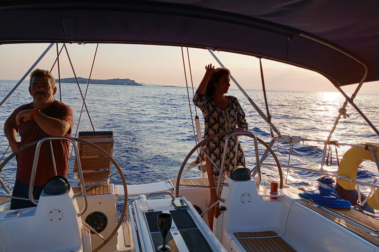 Mykonos : croisière sur l'île de Delos et Rhenia avec baignade et repas grec