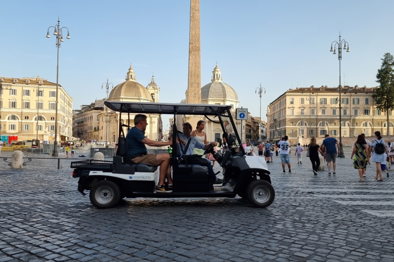 Roma: Tour privado guiado en carro de golfRoma: visita guiada privada en carrito de golf
