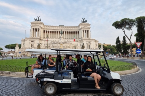 Roma: Tour privado guiado en carro de golfRoma: visita guiada privada en carrito de golf