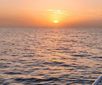 Victoria: Seychelles Sunset Cruise in Glass Bottom Boat