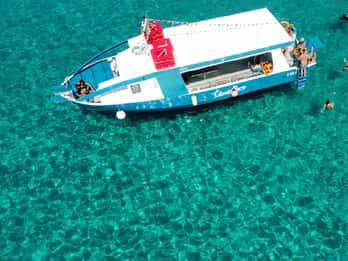Fra Tropea: Capo Vaticano båttur med snorkel og aperitiff