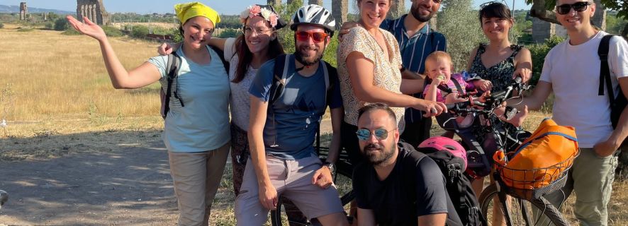 Rome: Appian Way Sunset Ebike Tour with Catacombs and drink