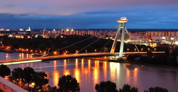 Bratislava: Geführter Rundgang bei Nacht mit Altstadt