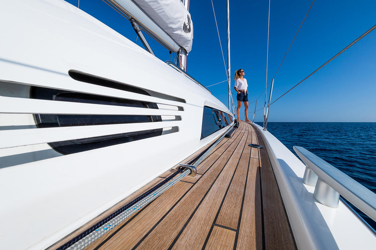 Santorini: Luxury Private Sailing Cruise Experience Evening Cruise