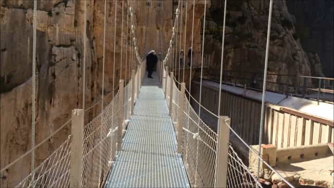 El Chorro: visita guiada a pie por la ruta del desfiladero del Caminito del Rey