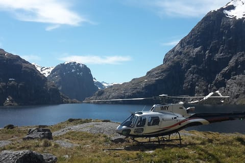 Milford Sound: Helicopter Flight with Waterfall Landing - Image 2
