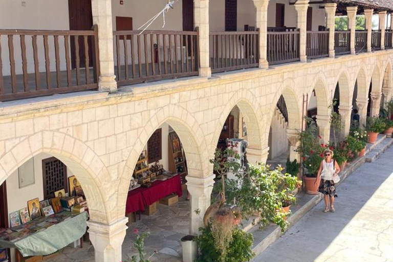 Paphos: Wine and Halloumi Tasting Tour with Pickup