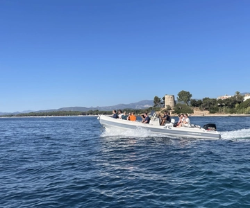 Santa Maria Navarrese: Grotta del Fico und Strände Bootsfahrt