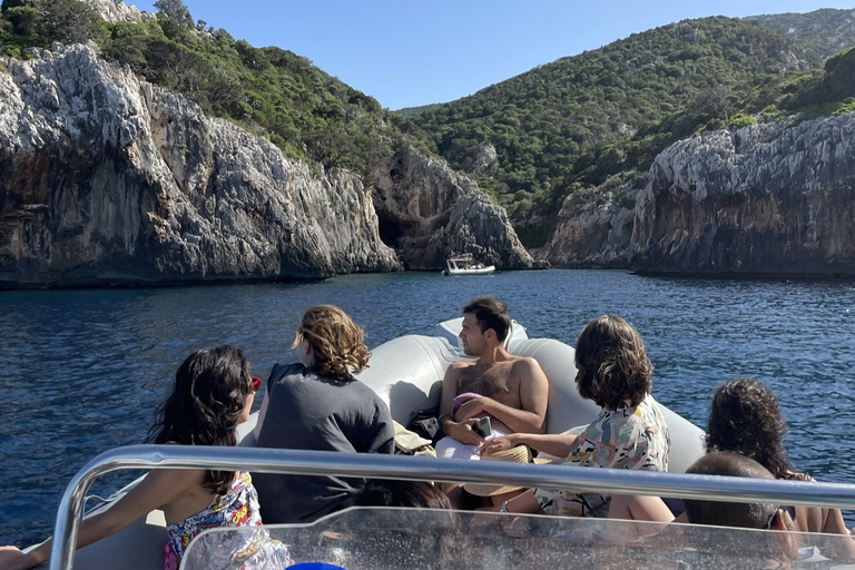 Santa Maria Navarrese: Grotta del Fico and Beaches Boat Trip