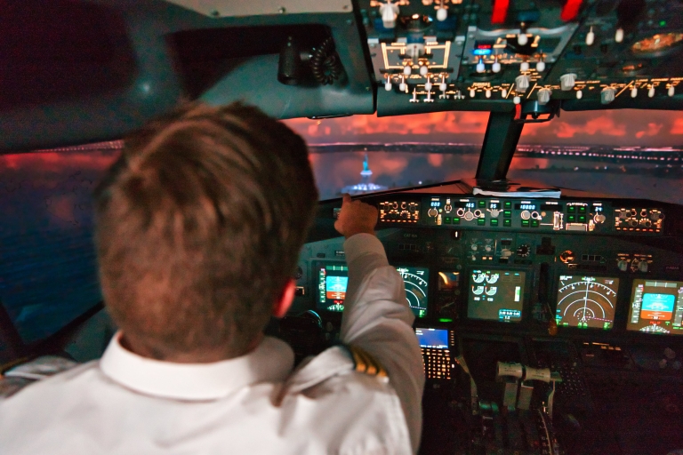 Cologne : simulation de vol d'une heure en Boeing 737 à la Butz