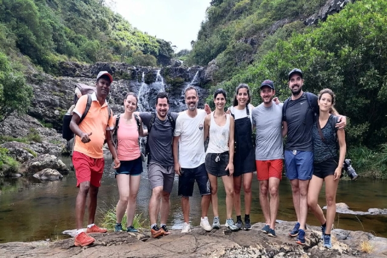 Mauritius: Wycieczka z przewodnikiem po wodospadzie Tamarind z pływaniem i lunchem