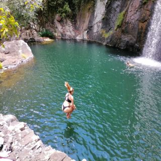 Mauritius: Geführte Wanderung zu den Tamarind Falls mit Schwimmen und Mittagessen