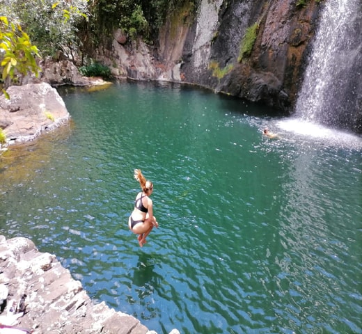 Visit Mauritius Tamarind Falls Guided Hike with Swim and Lunch in Mauritius