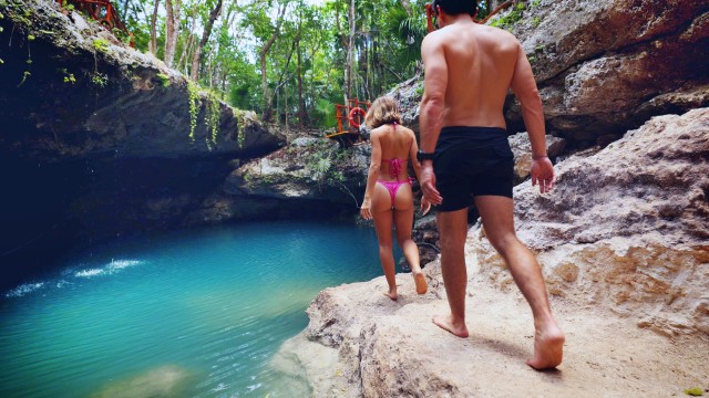 Visit Cancún Cenotes Adventure with Tequila Tasting & Mayan Snack in Cancún