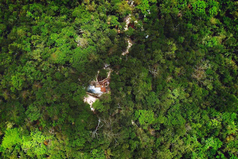 Cancún: Cenotes-dagtrip met ziplining en paddleboardenCancún: Cenotes-avontuur met zip-lijnen en paddleboards