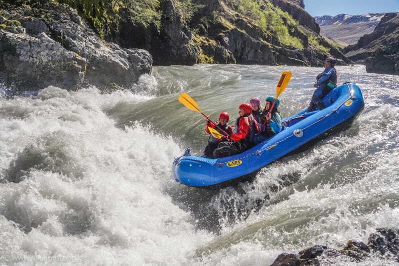 Varmahlíð: rafting de aguas blancas del río glacial este