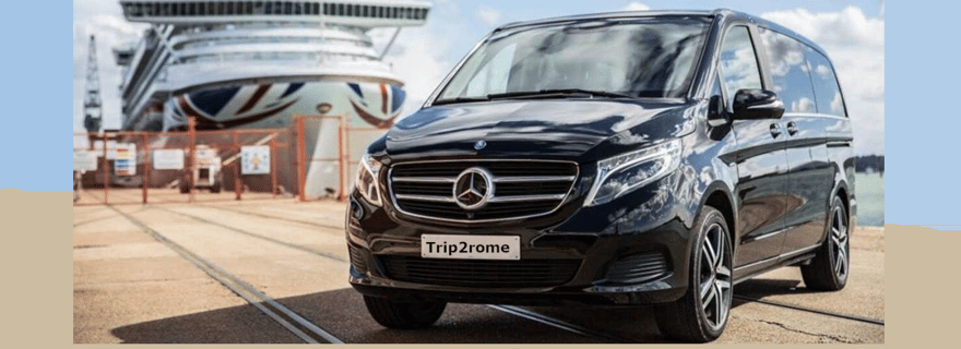 Port de croisière de Civitavecchia : transfert à l'aéroport FCO