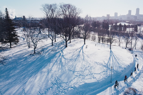 Quebec City: Old Quebec Guided Fat Bike Tour with Hot Drink