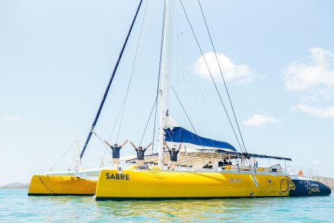 SABRE by South Sea Sailing Full Day Tour with Lunch