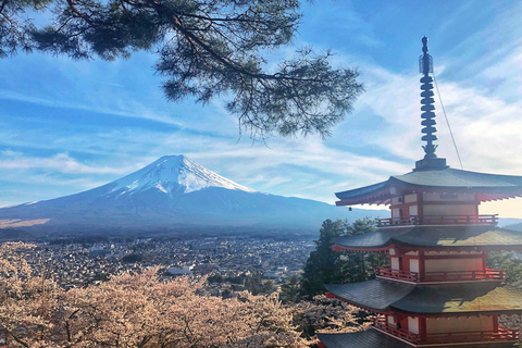 Da Tokyo: viaggio privato al Monte Fuji e al Lago Kawaguchi