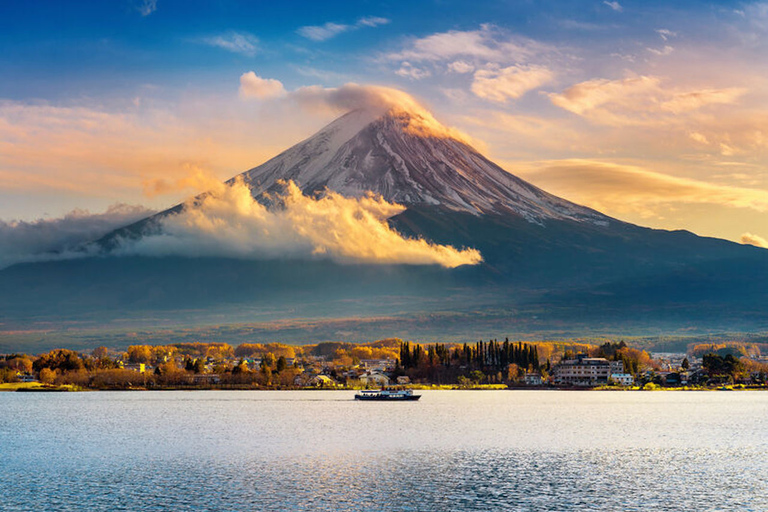 De Tokyo: voyage privé au mont Fuji et au lac Kawaguchi