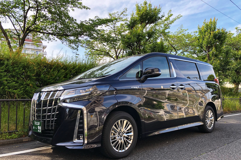 Visite privée personnalisée de Tokyo avec une camionnette de luxe （1-9pax.）Tokyo : visite privée personnalisable avec transfert (9 heures)