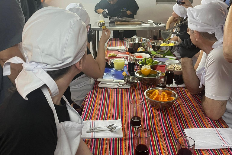 利马 - 米拉弗洛雷斯：秘鲁烹饪课程、皮斯科酸酒与热带水果利马 - 米拉弗洛雷斯：秘鲁烹饪课程、皮斯科酸酒和热带水果