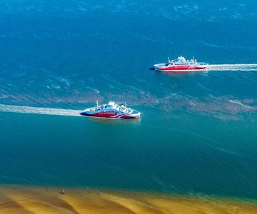 Van Rømø: passagiersveerboot enkele reis of retour naar Sylt