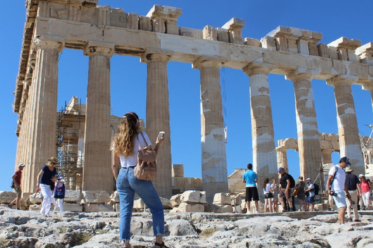 Atenas: excursão guiada turística privada com transporte