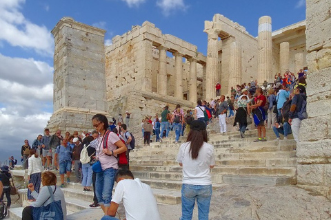 Atenas: excursão guiada turística privada com transporte