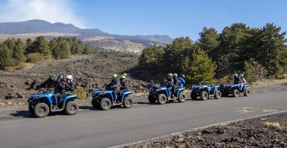 Nicolosi: Mt. Etna Guided Quad Tour Adventure