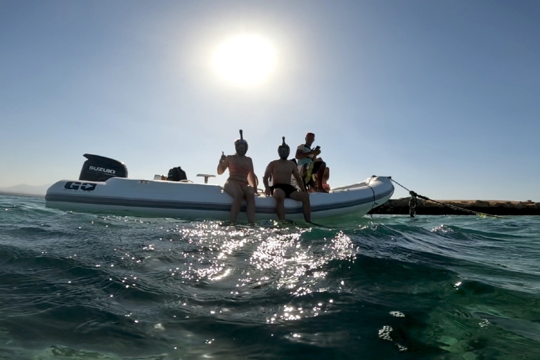 Ab Hurghada: Quad-Safari & Schnellboot-Tour mit EssenAb Hurghada: Quad-Safari & Schnellboot-Tour mit Abholung