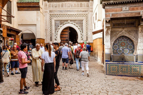 From Casablanca: Private Transfer to Fes with Fes City Tour From Casablanca: Private Transfer to Fes with City Tour