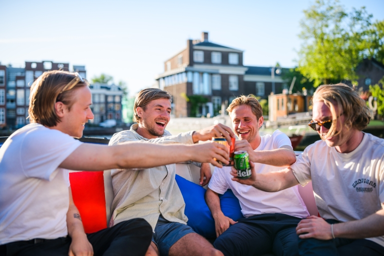 Amsterdam: Gedeckte Sauftour mit unbegrenzten GetränkenÜberdachte Sauftour mit unbegrenzten Getränken