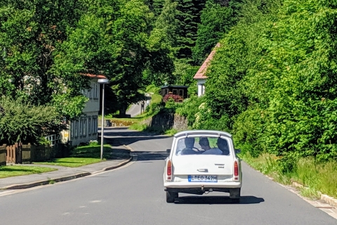 Schkeuditz: location de Trabant est-allemand vintage de 4 heuresSchkeuditz : location de Trabant d'Allemagne de l'Est vintage