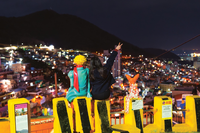 Busan: Visita nocturna con el mercado de Jagalchi y el Skywalk