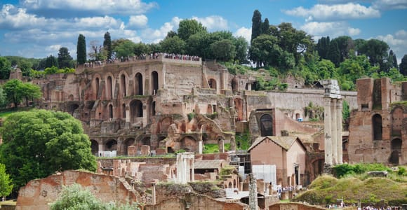 Rome: Private Domus Tiberiana, Palatine Hill & Forum Tour